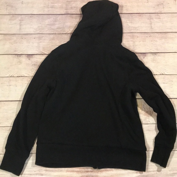 SOLD Old navy medium faux fur lined jacket hoodie - Picture 4 of 4